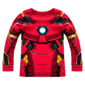 Marvel Iron Man Costume Pj Pals For Boys, Size 5 Multicolored
