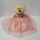 KINNEX COLLECTIONS Quinceanera Last Doll Teddy Bear 20" Rose Gold Dress Model B16632