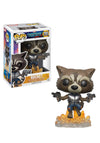 Funko Pop Movies: Guardians Of The Galaxy 2 Flying Rocket Toy Figure