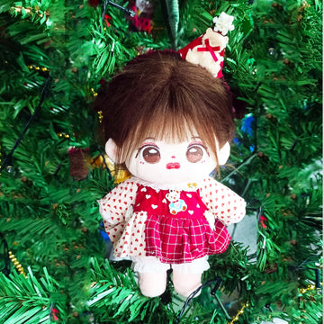 S Oujcen Kawaii Anime Character Costume Set - Adorable Kawaii Design For 20Cm/8'' Stuffed Toys With Accessories For Kids & Colle