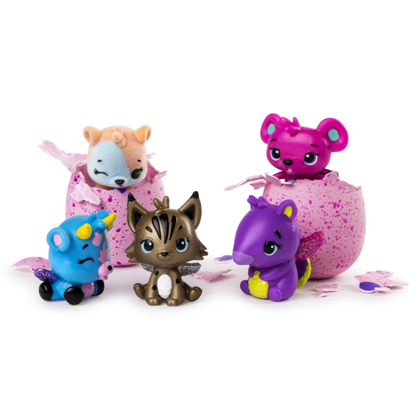 Hatchimals Colleggtibles Season 2 - 4-Pack + Bonus (Styles & Colors May Vary)