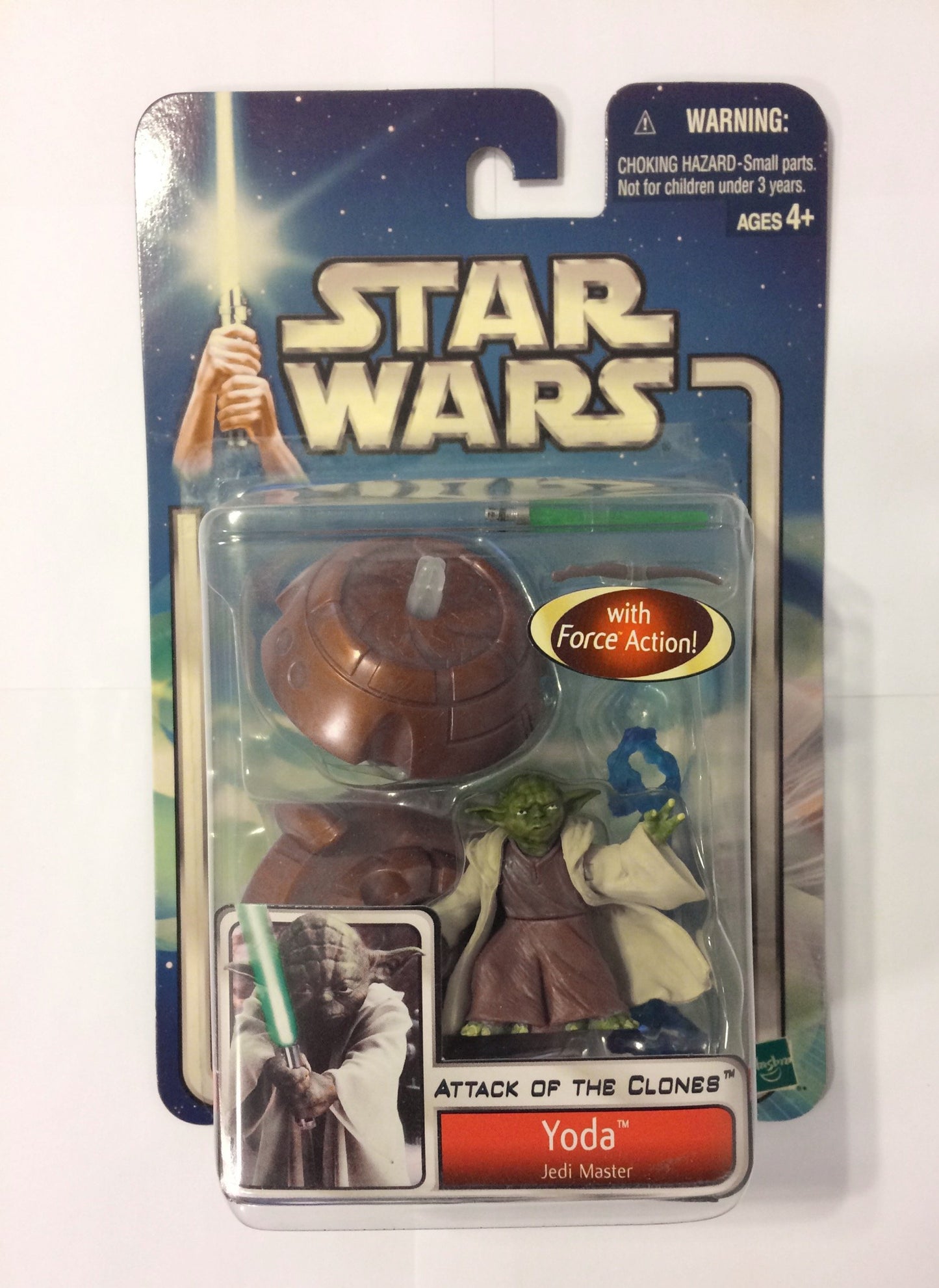 Star Wars Attack Of The Clones Figure: Yoda (Jedi Master)