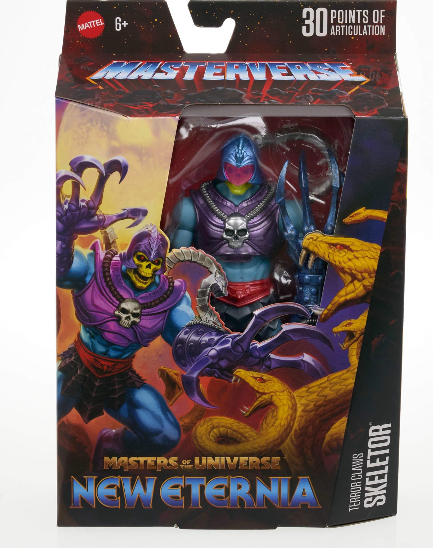 Masters of the Universe Masterverse Terror Claws Skeletor  Action Figure  30 Articulations  7-inch Motu Toy  Deluxe Design & Oversized Attack Hands