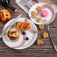 Durony 48 Pack Baseball Plates 9 Inch And 7 Inch Round Baseball Themed Paper Plates Baseball Dinner Plates For Game Day, Basebal