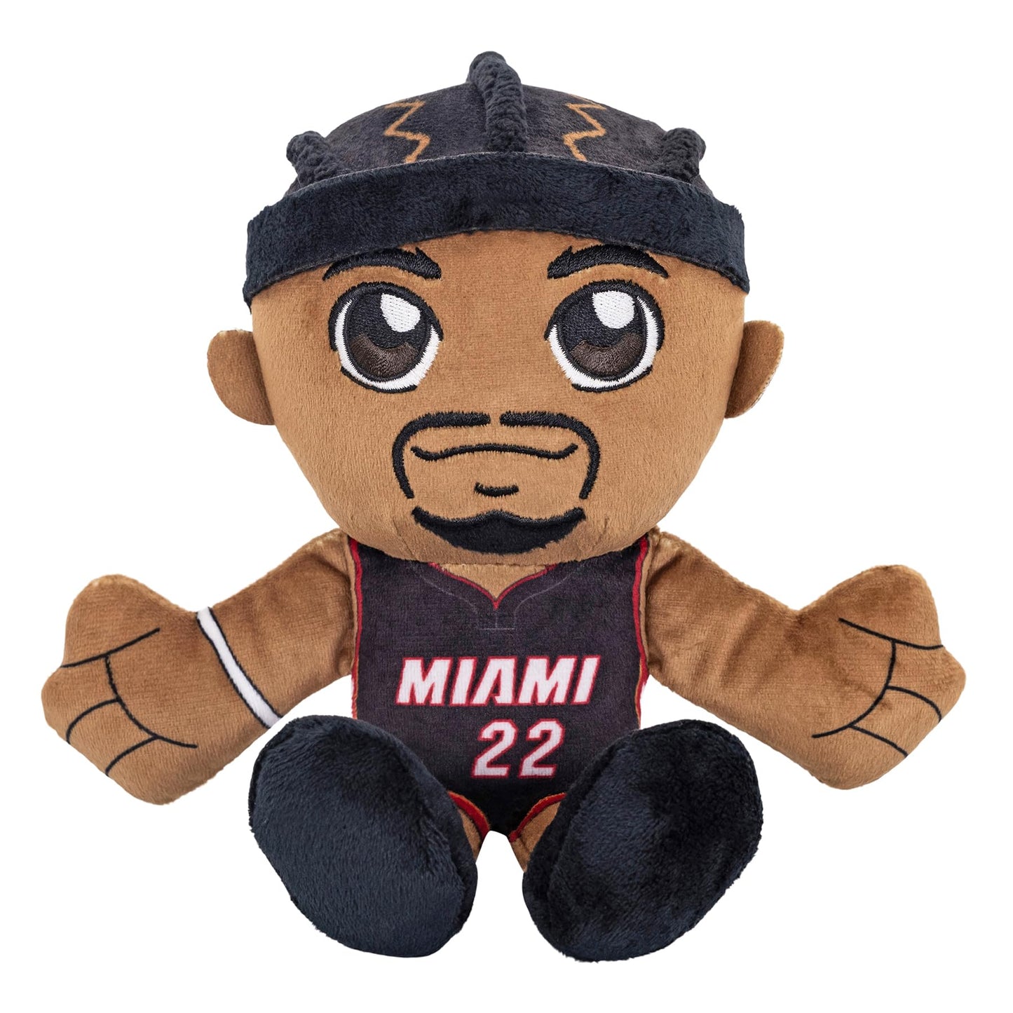 Bleacher Creatures Plush Doll - Jimmy Butler 8" NBA Kuricha - Miami Heat - Crystal Velboa Polyester