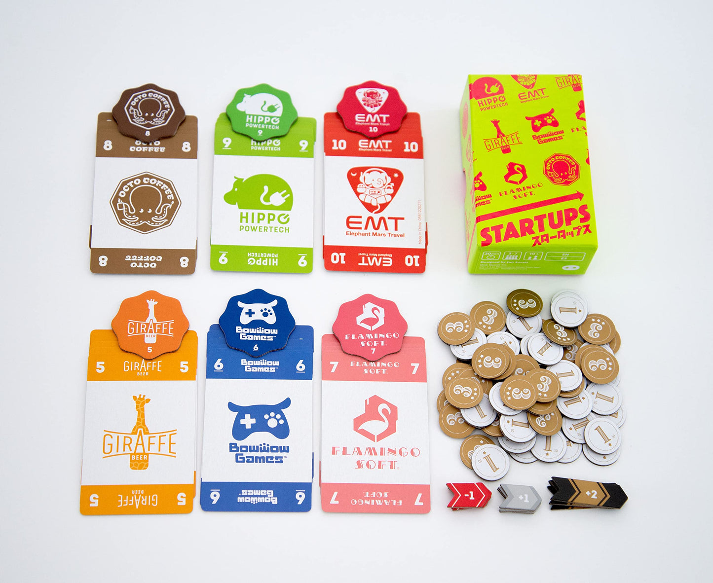 Oink Games Startups Strategy Game For Adults & Children • Become A Startup Investor • Best For Family Board Games Night • 10 Year Olds +