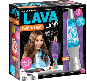 Schylling Lava Lamp - Make Your Own Lava Lamp Custom Color Craft Kit