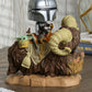 Star Wars The Mandalorian Funko Pop Deluxe Vinyl Figure | Mandalorian On Bantha