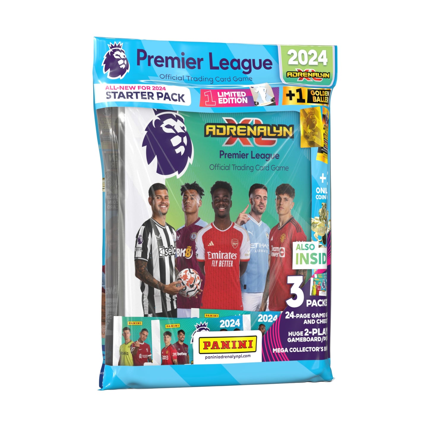 Panini Premier League 2023/24 Adrenalyn Xl Starter Pack, Mixed