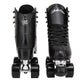 Skate Gear Retro Quad Roller Skates With Structured Boot (Black, Women'S 6 / Youth 5 / Men'S 5)