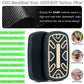 DjuiinoStar Silent Fidget Slider - Carbon Fiber, Lightweight, Strong Haptic Feedback, Magnetic, Black, Premium Fidget Toy DFS-28