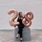 18 Balloon Number, Rose Gold Number 18Th Birthday Balloons 40 Inch, 18 Years Old Rose Gold Birthday Decorations For Boys Girls,