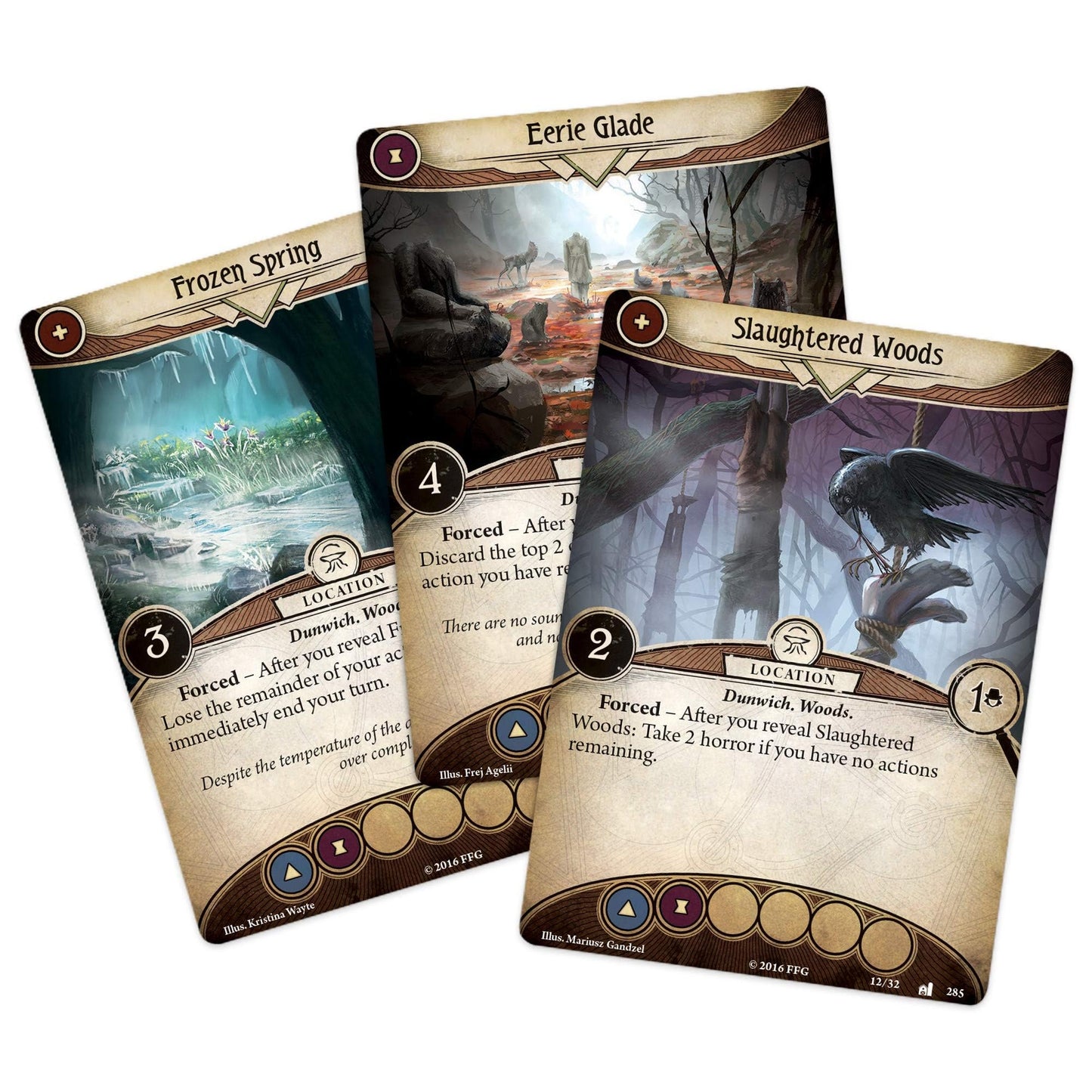 Fantasy Flight Games Arkham Horror Mythos Pack - Green, Cardstock, AHC07, Cooperative Horror Game for Ages 14+, 1-2 Players, 1-2 Hours