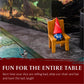 DnD Dice Jail - Time Out Chair & Dunce Hat - Punish Your Bad Dice in our Chair Of Shame - Accessories / Gift for Dungeons and Dr