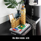 Aigidusansu London Elizabeth Tower Big Ben Micro Building Block Set,3600 Pieces Landmark Architecture Model, Birthday Gifts Priz