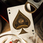 theory11 James Bond 007 Playing Cards - Gold Foil, FSC-Certified, 3.5"x2.65", Brown/Gold, Model INT55725