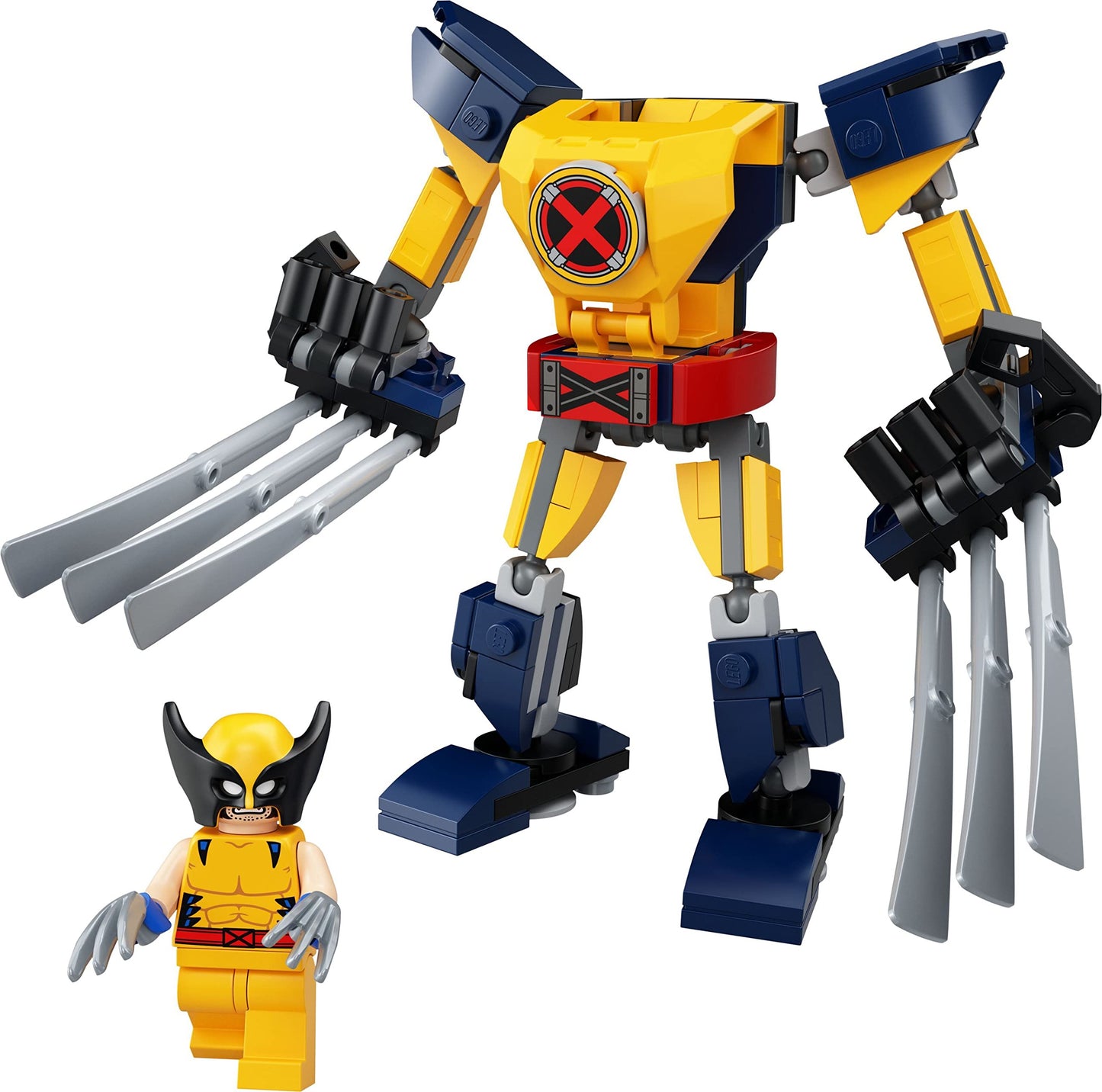 Brickcomplete Lego Set Of 4: Wolverine Mech, Iron Man Mech, Black Panther Mech & Spider-Man'S Bridge Duel (Toy_Building_Block, 2
