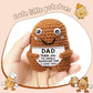 Cool Dad Gifts, Crochet Potato Doll Gift For Father From Daughter Son Kid Child Or Wife, Handmade For Birthday, Father'S Day Or