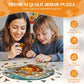 Wooden Puzzles for mature-themeds  Wooden Jigsaw Puzzles for mature-themeds Kids  3D Vision Effect-3D Tiger Unique Shaped Wood Puzzles mature-themed  Creative Birthday Gifts for Friends Family Game (13.4 * 13.4in 300pcs)