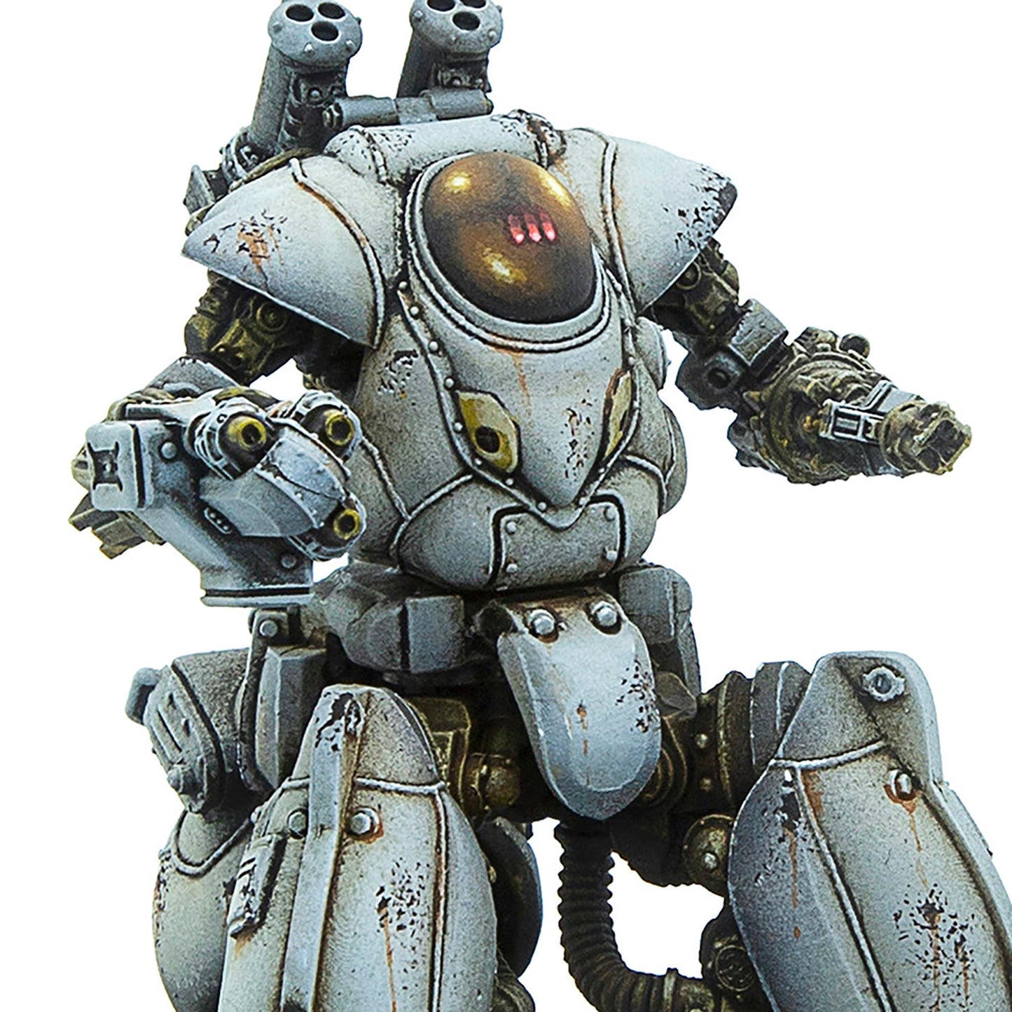 Modiphius Entertainment: Fallout: Wasteland Warfare - Robots: Space Sentry - 1 Figure, 32Mm Unpainted Resin Miniatures, Tabletop Rpg, Nuka World Wave