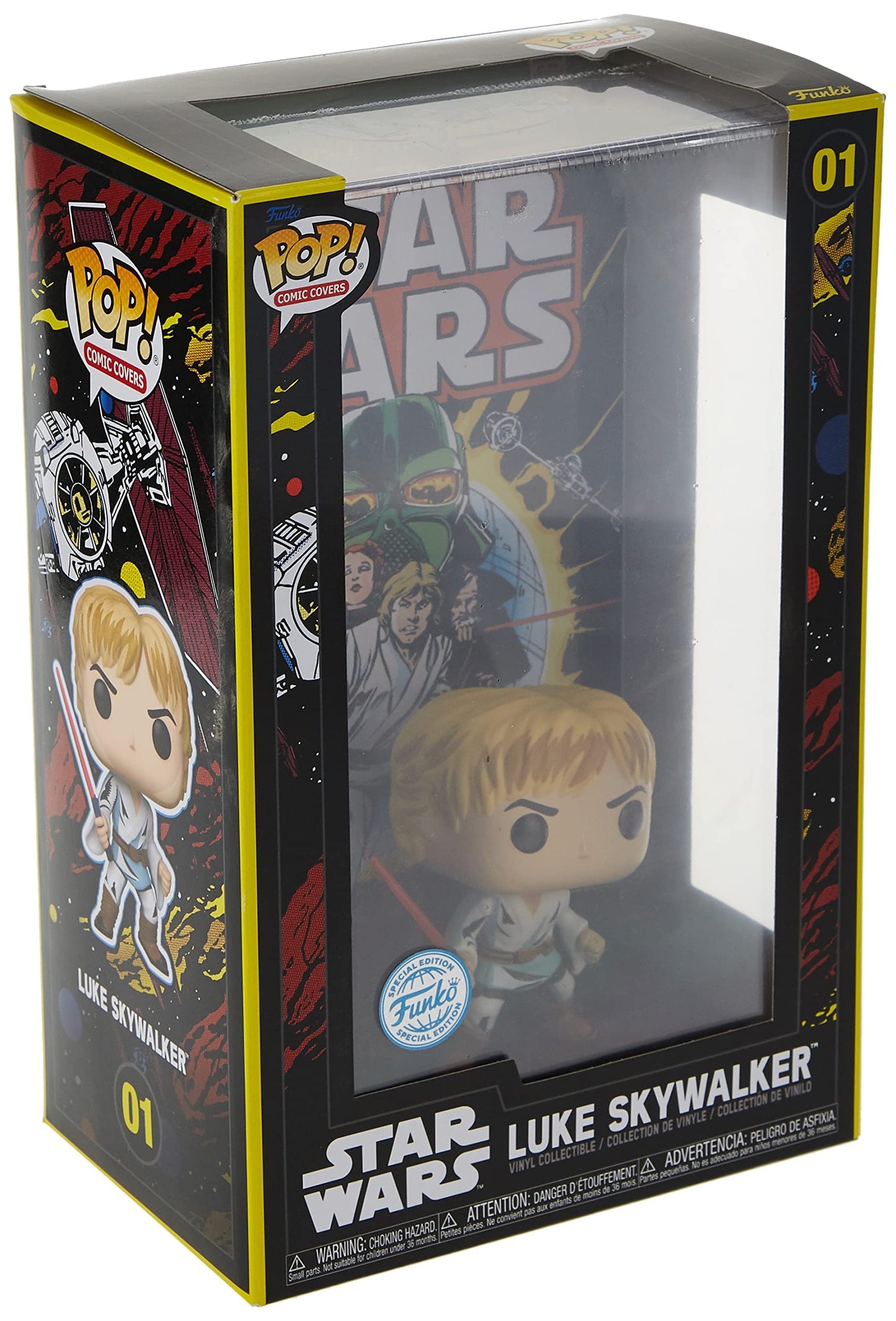 Funko limited availability POP! Comic Book Cover - Star Wars - Luke Skywalker