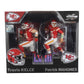 McFarlane Toys NFL 7" Figure 2-Pack - Travis Kelce & Patrick Mahomes - Multi-colored - Model MCF-10387-C - Collectible Action Figures