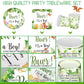 200 Pcs Dinosaur Baby Shower Paper Plates Napkins Cups Baby Shower Party Supplies Tableware Set Dinosaur Disposable Cup Napkin F