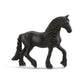 Schleich Horse Club Frisian Mare Horse Toy Figurine - Realistic Toy Figure With Detailed Braiding And Mane, Fun And Imaginative Play For Boys And Girls, Gift For Kids Ages 5+