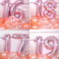 Aule 40 Inch Big Rose Gold 1 Balloon Number Large Foil Helium Number Balloons 0-9 Jumbo Giant Happy 1St Birthday Party Decoratio