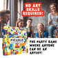 Picablo - The Shape Drawing Family Game, Fun For All Skill Levels, Party, Art, Sketch, Board Game For 2-8 Players, Competitive And Collaborative, Focused On Creativity And Teamwork