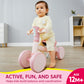 Syncfun Led Baby Balance Bike With Music For 1-2 Year Old Boys Girls, Balance Bike With Lights & Sounds, Mini Baby Balance Bike
