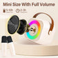 Toys Karaoke Microphone Machine For Kids, 4-12 Years Old Birthday Gifts For Girls, Karaoke Toys Gifts For Girls Boys Age 6, 7, 8, 9, 10, 12 +Year Old Portable Bluetooth Singing Mic Speaker-Beige