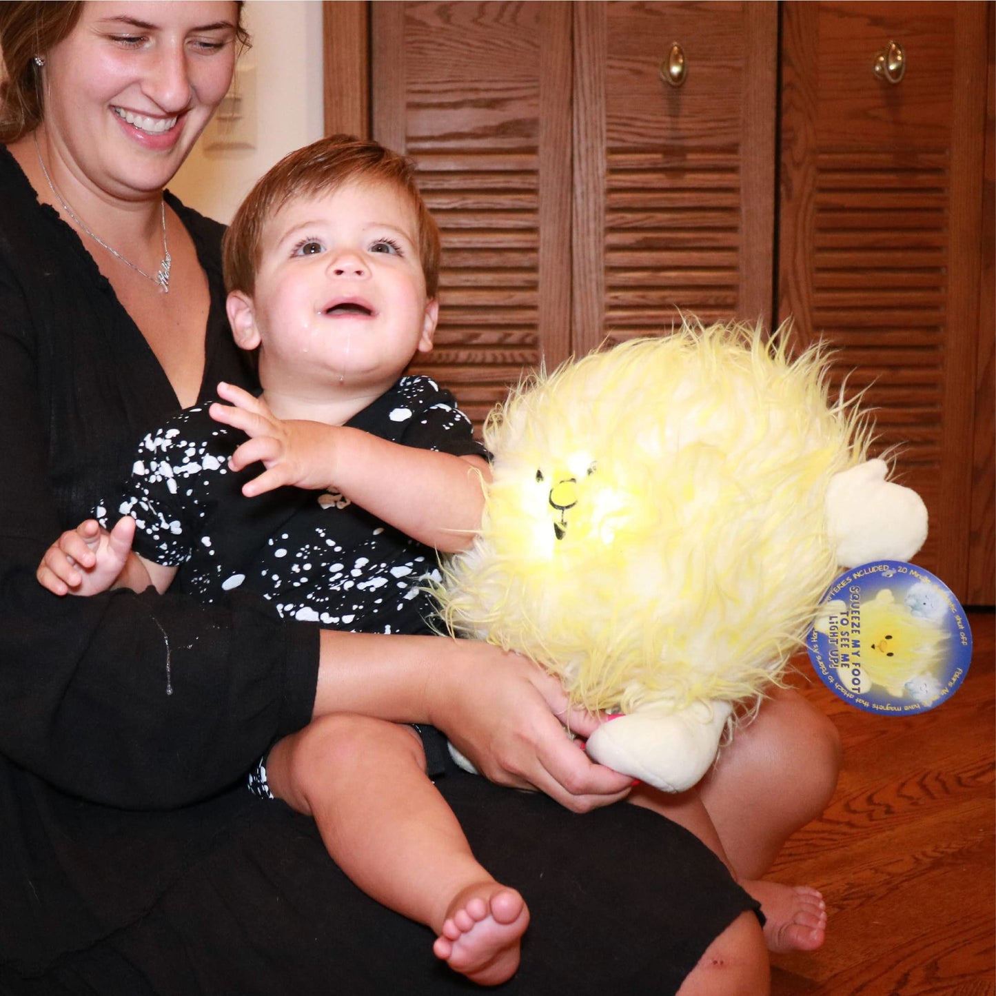 Celestial Buddies Polaris Buddy Light Up Plush Toy - 9" Yellow Astronomy Space Educational Star Planet