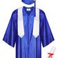 SOMSOC 5 Pieces 2025 Preschool Kindergarten Graduation Gown Cap Sash Set with 2025 Tassel, Certificate for Toddler Children