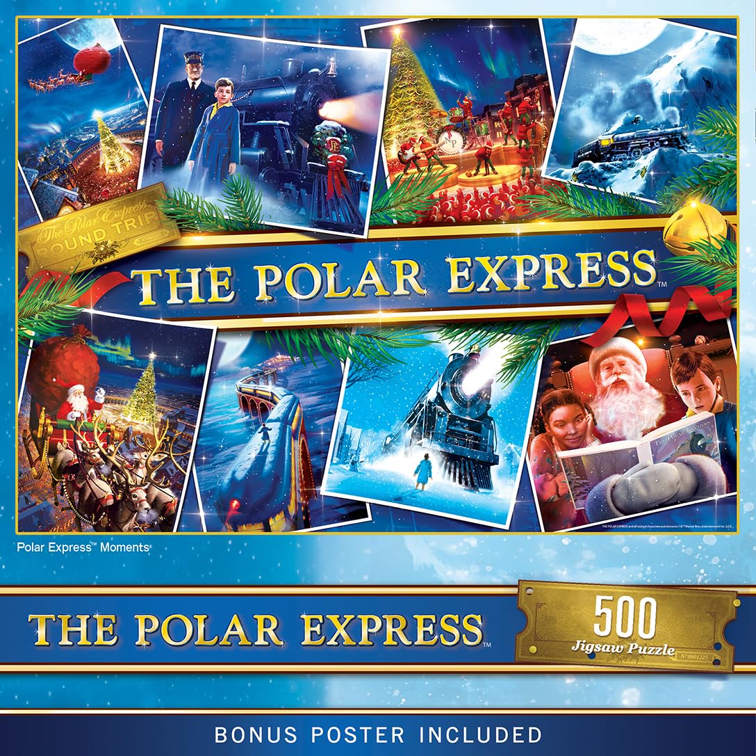 MasterPieces Polar Express - Moments 500pc Puzzle