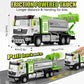 G.C City Diecast Tanker Truck Toys For 3 4 5 6 Years Old Boys, Friction Powered Haze Removal With Lights And Sounds, 1:40 Scale