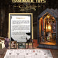 Spilay Diy Book Nook Kit, Diy Dollhouse Booknook Bookshelf Insert Decor Alley, Bookends Model Build-Creativity Kit With & Led Fo