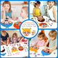 Craftstory 86 Pcs Social Emotional Learning Toys - Montessori Sensory Play with Emotion Cards & Face Boards for Kids, Autism & Speech Therapy