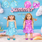 18 Inch Doll Clothes Accessories For Girl Doll Clothes(10 Set)