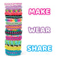 Rainbow Loom® Mega Combo Set, Features 7000+ Colorful Rubber Bands, 2 Step-By-Step Bracelet Instructions, Organizer Case, Great Gift For Kids 7+ To Promote Fine Motor Skills (Packaging May Vary)
