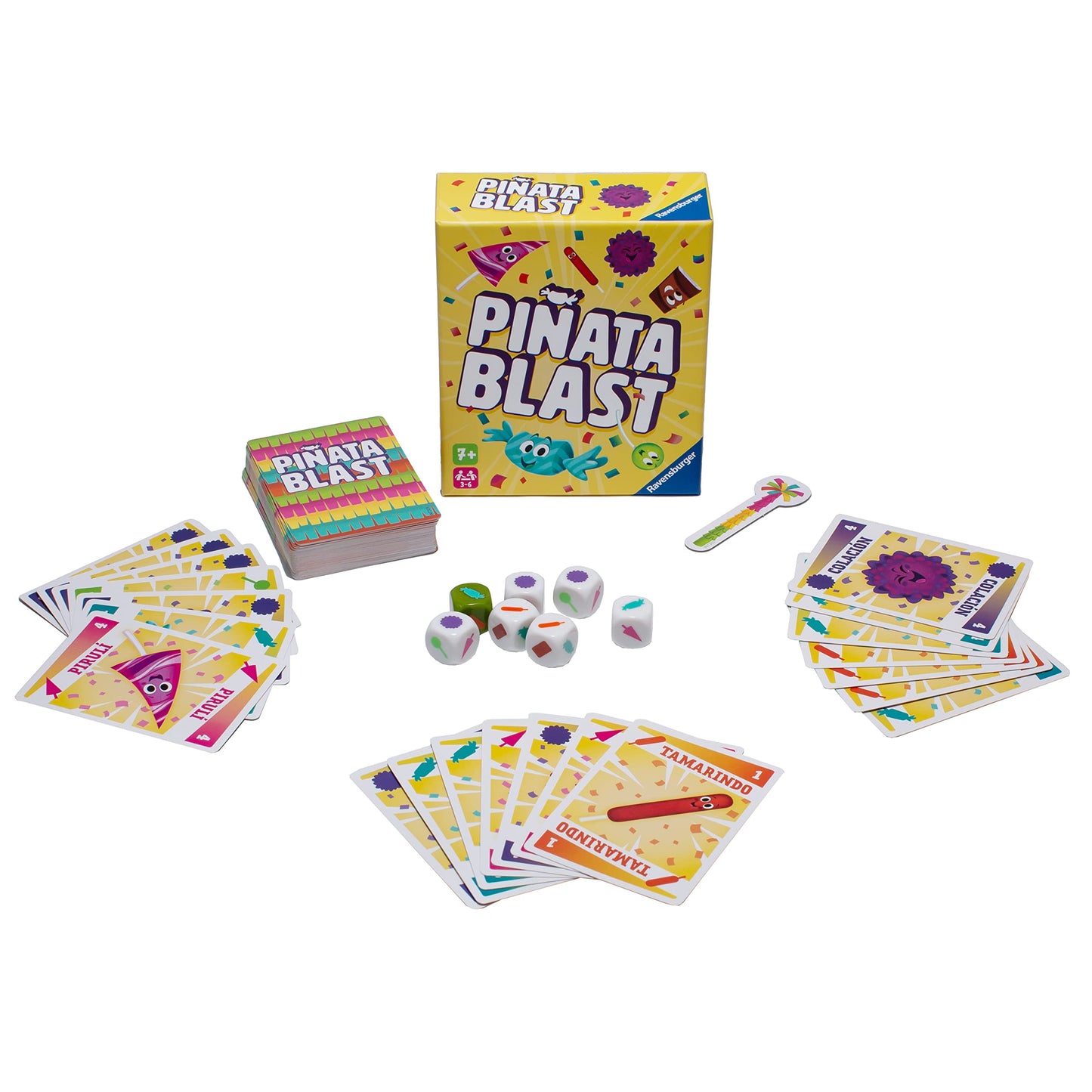 Ravensburger Piñata Blast Party Game for Ages 7+ | Fast-Paced Fun | Multicolor Cardboard