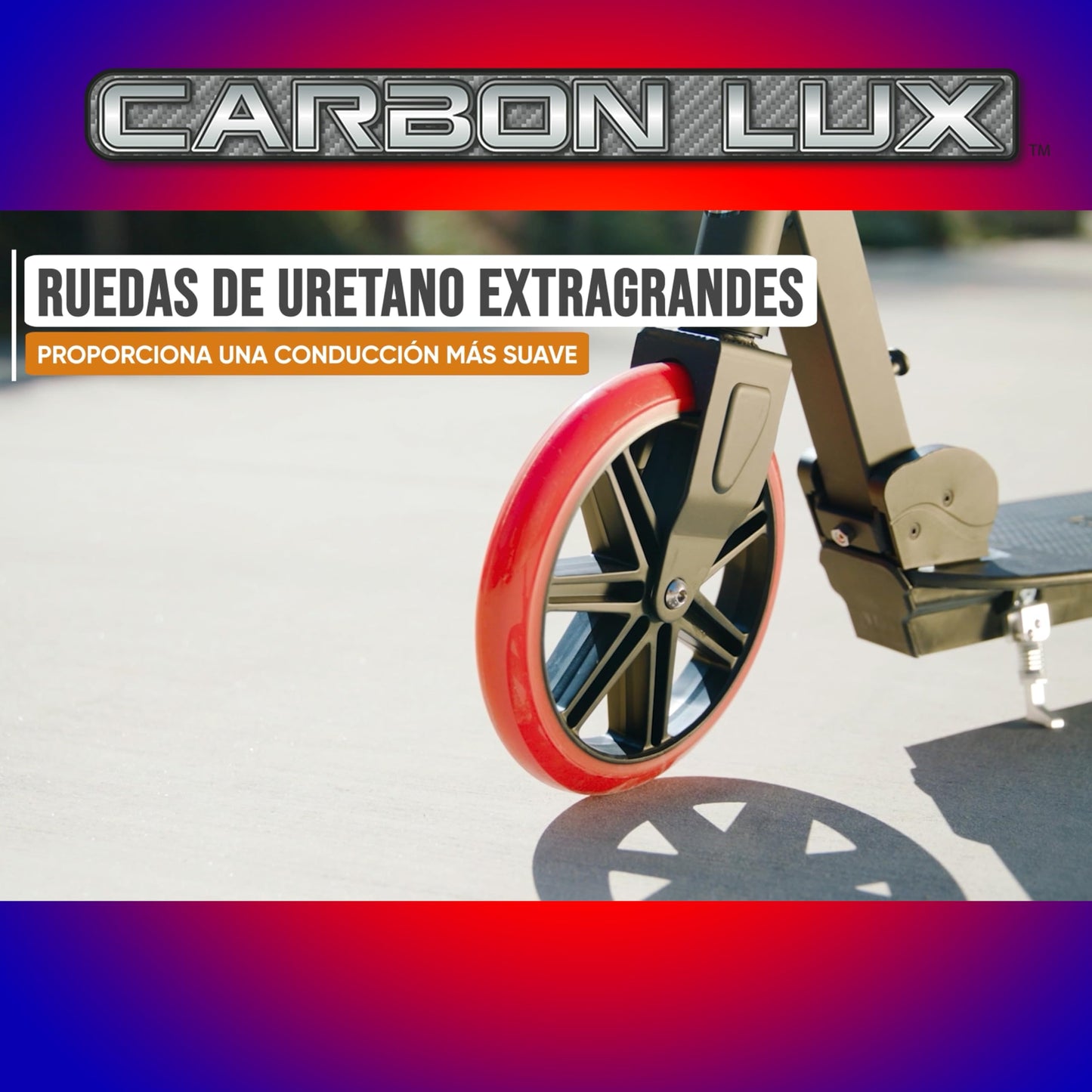 Razor Carbon Lux Scooter, Black