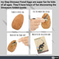 Dinosaur Fossil Dig Kit - Kids Explorer Kit W/ Egg Excavation Tools - Toy Dinosaur Eggs, Chisel Tools, Dinosaur Play Cards, Explorer Flashlight, & Magnifying Glass - Kid Toys, Kids Gift, Party Favors