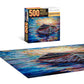 Americanflat 500 Piece Boat Puzzle, 18X24 Inches, Wooden Boat At Sunrise By Olena Art