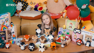 Tricofun Creative Soft Building Blocks, Cute Animal Kit Assembling Building Toys Gifts For Kids And 6+ Interactive Building Toy