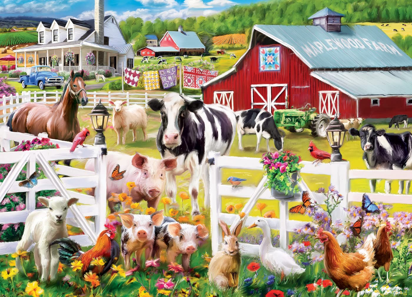 Weekends On The Farm 1000 Pc