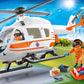 Playmobil Rescue Helicopter - 12.5x24.8x38.5 cm, Multi Color, Plastic, Model 70048