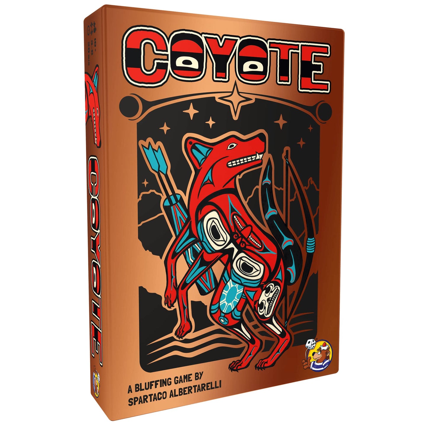Heidelbr Games Coyote Card Game | Strategy Game | Bluffing Card Game For Adults And Kids | Fun Game For Family Game Night | Ages