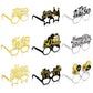Threan 36 Pcs 40Th 50Th 60Th Birthday Party Paper Eyeglasses Decoration, Birthday Eyeglasses Photo Props Decor For Men Women(50Th)