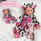 Babeside Baby Dolls, 17Inch Large Realistic Cute Soft Body Baby Doll Real Life Baby Dolls With Accessories For 3+ Year Old Girls Gifts, Pretend Play, Collection